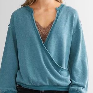 Free People Anyway Tee Deep Teal